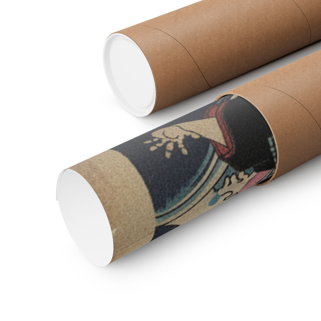 Japanese Street — Hayatake Torakichi From Osaka — Matte Poster