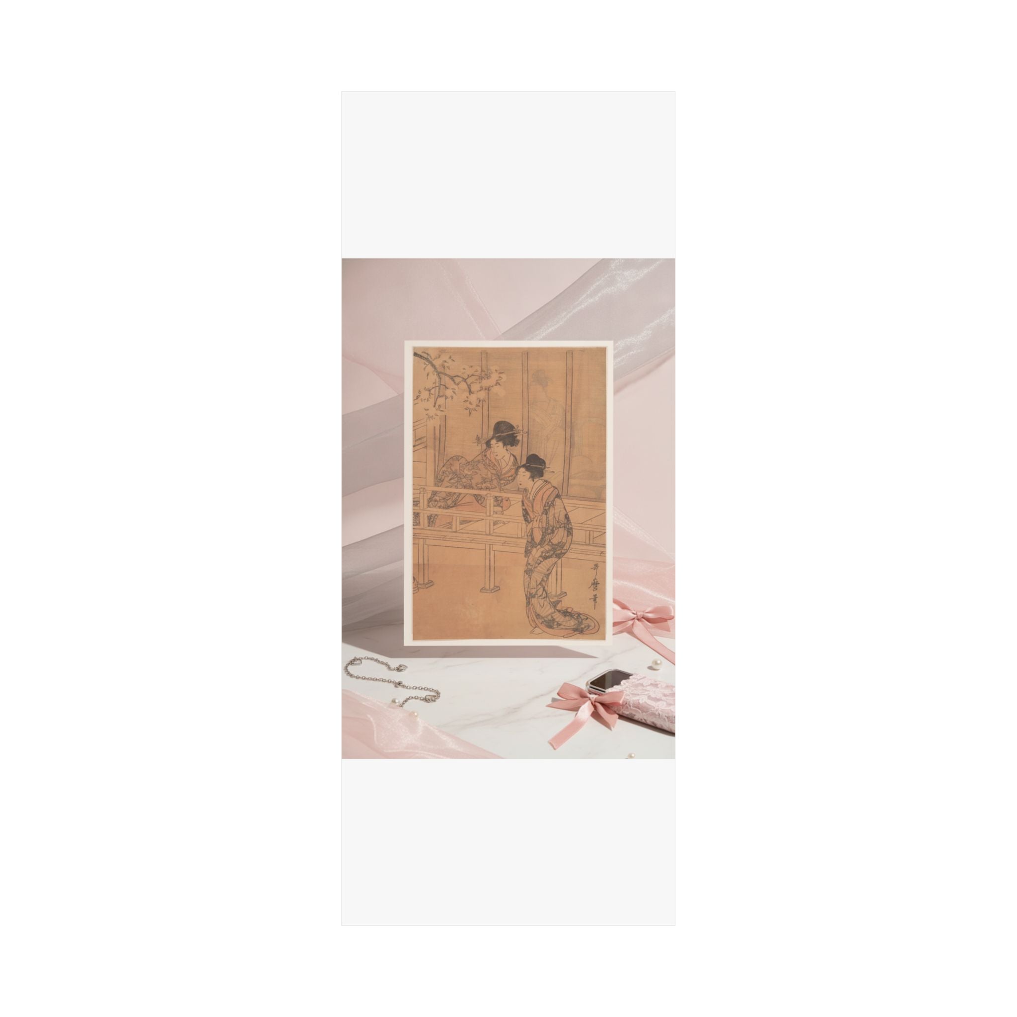 Product Marketing — The Lady Of Rokujo Being Visited By The Princess Aoi — Matte Poster