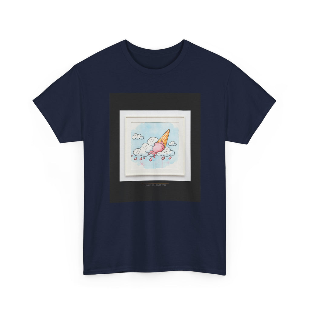 Melting Ice Cream Cloud Watercolour Graphic Tee