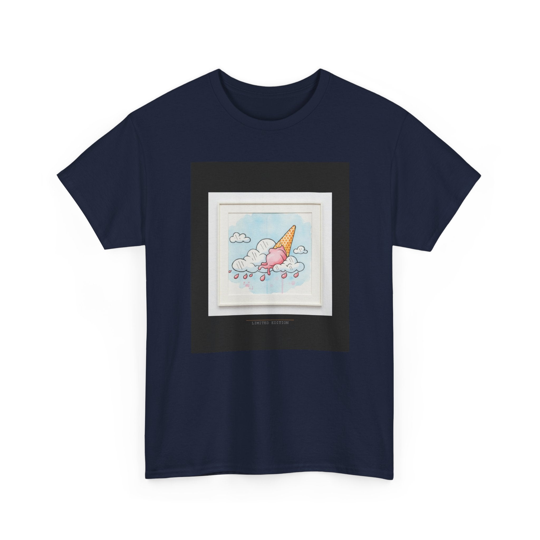 Melting Ice Cream Cloud Watercolour Graphic Tee