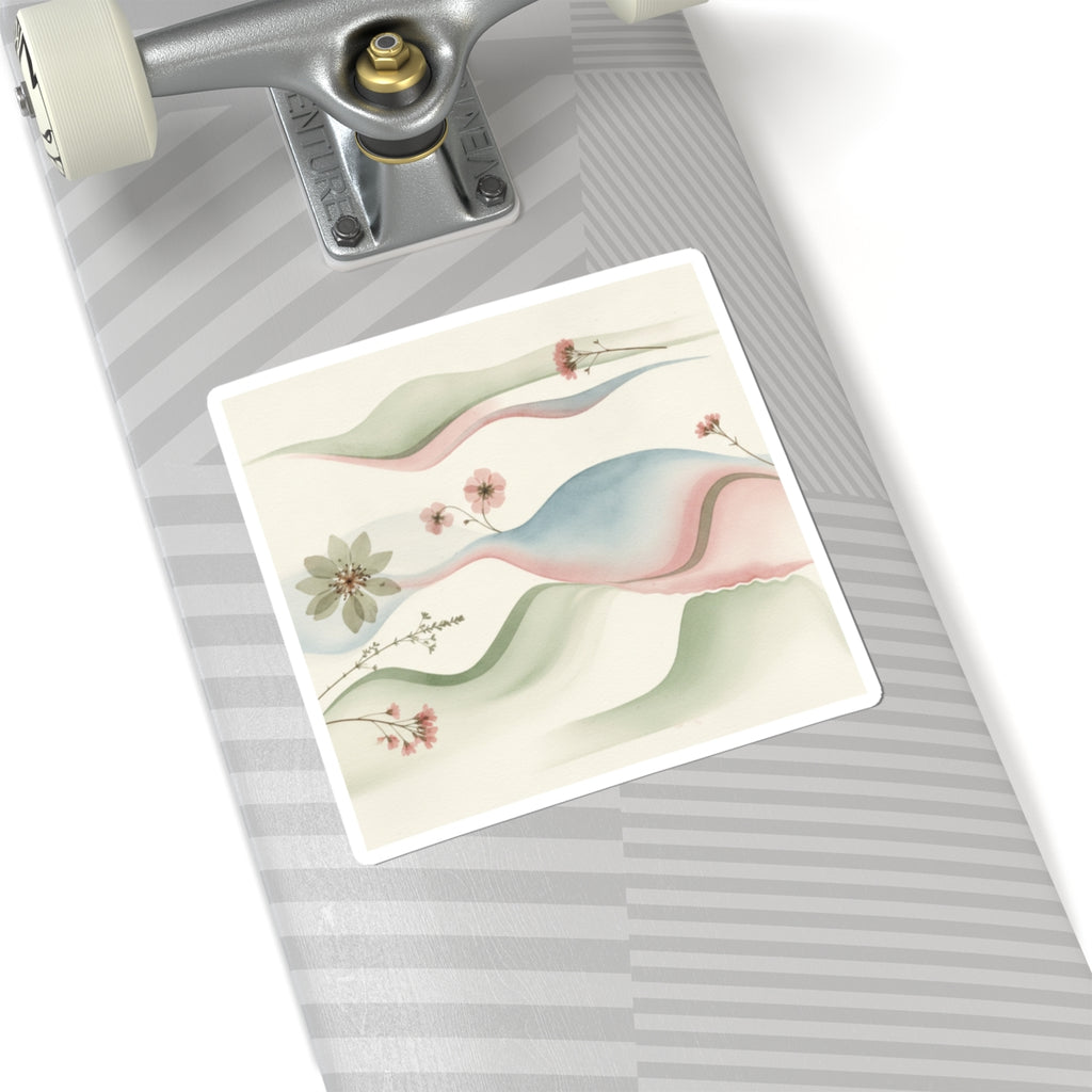 Botanical kiss-cut sticker — product view 9