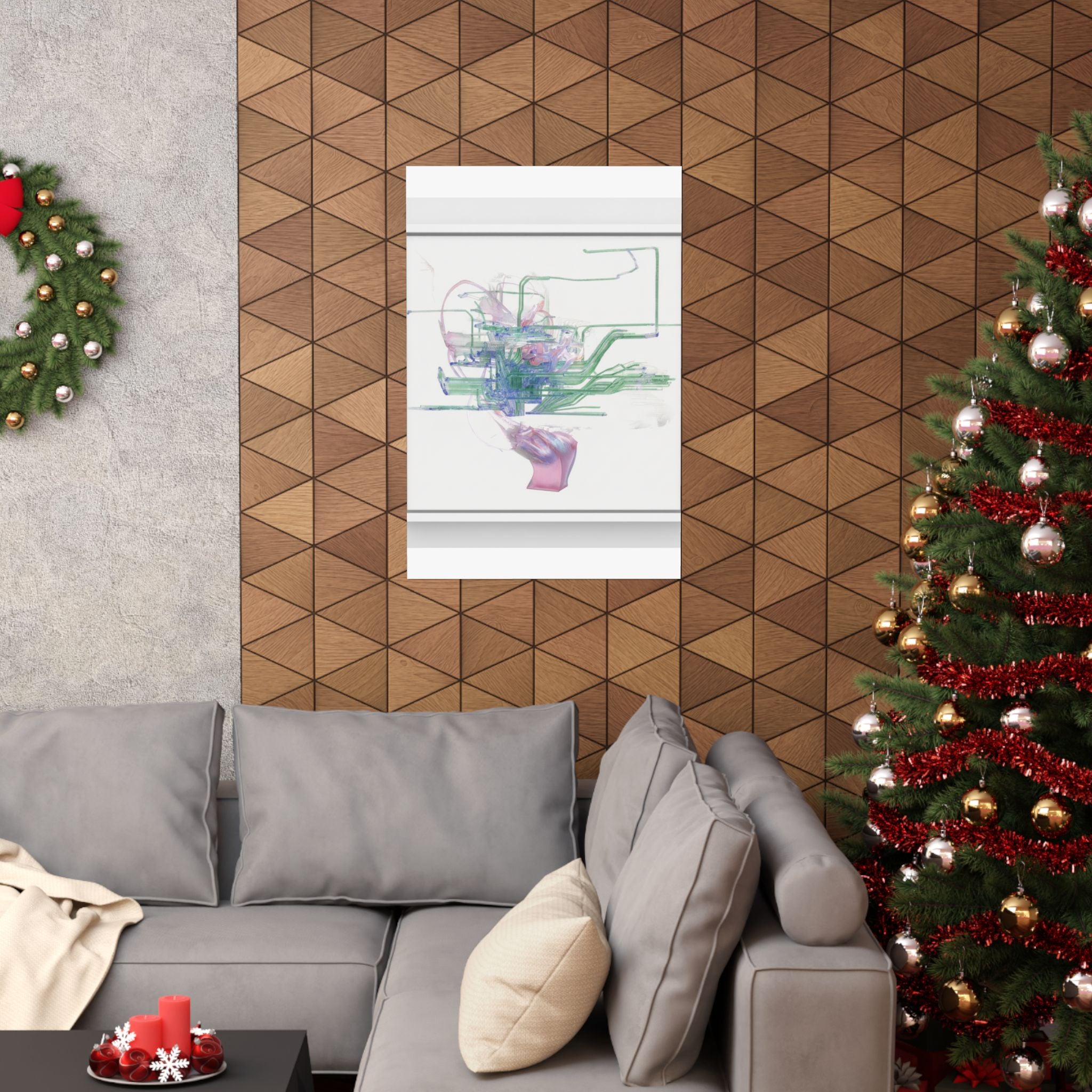 Watercolor — Abstract — Matte Poster