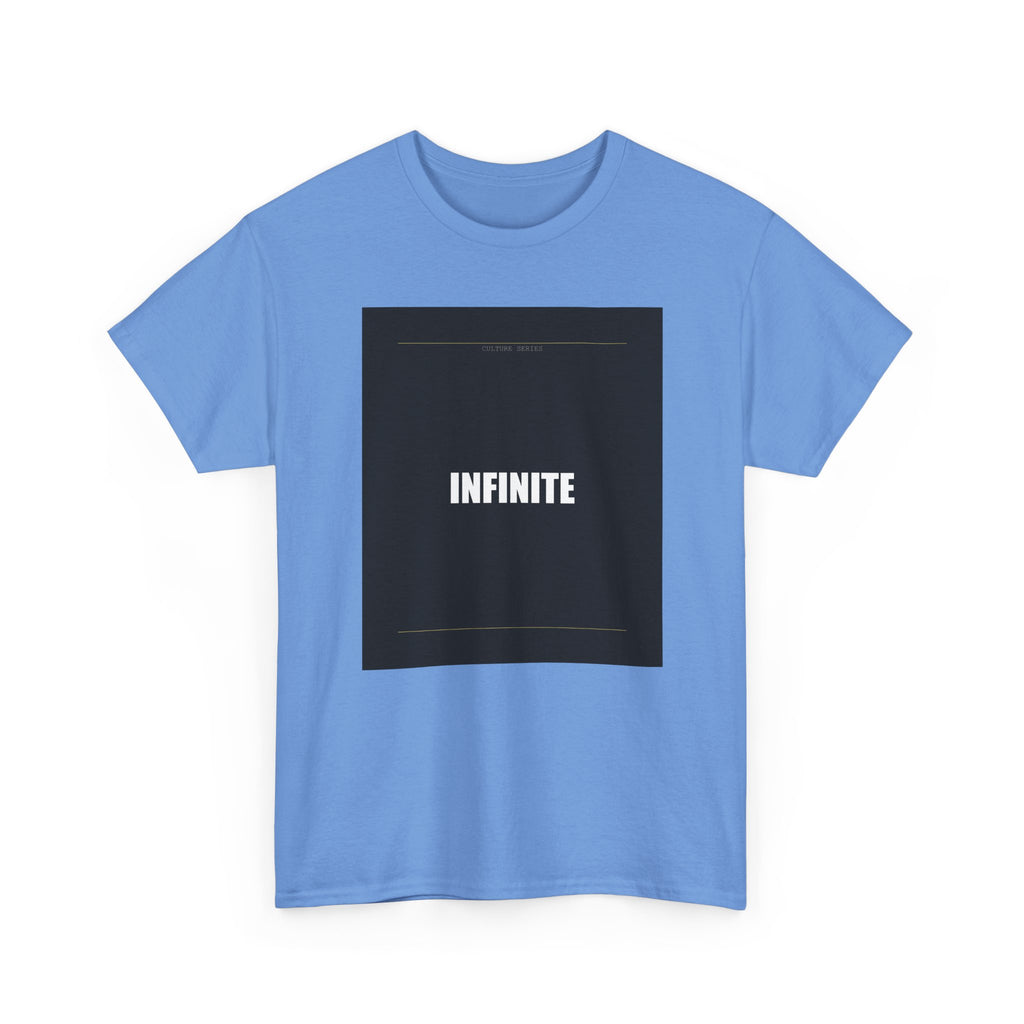 INFINITE Bold Type Charcoal Block Graphic Tee