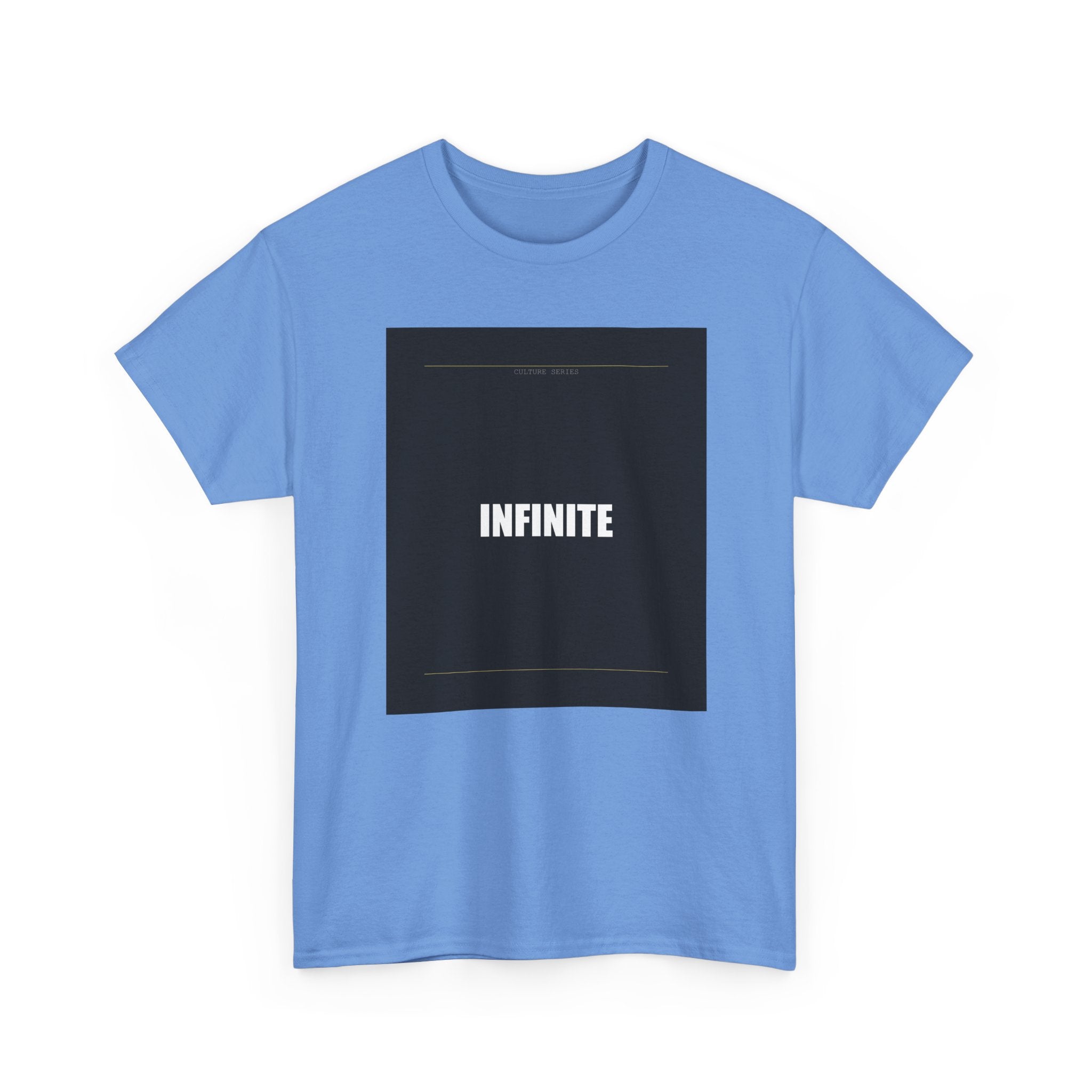 INFINITE Bold Type Charcoal Block Graphic Tee