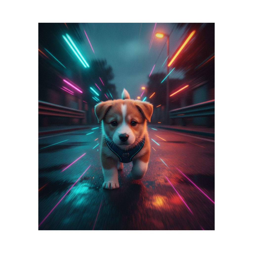 Fast Furious — Dog — Matte Poster