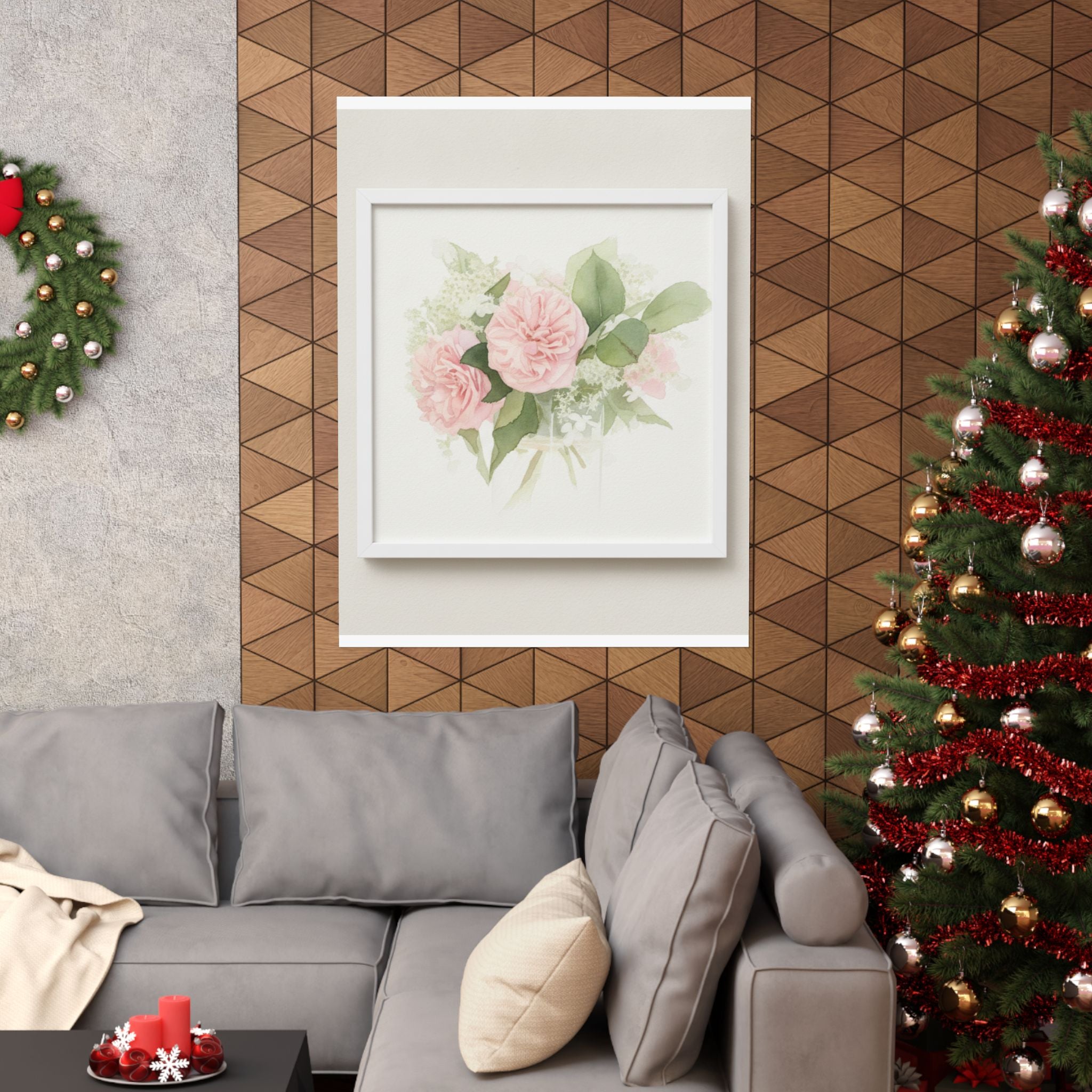 Watercolor — Flower — Matte Poster