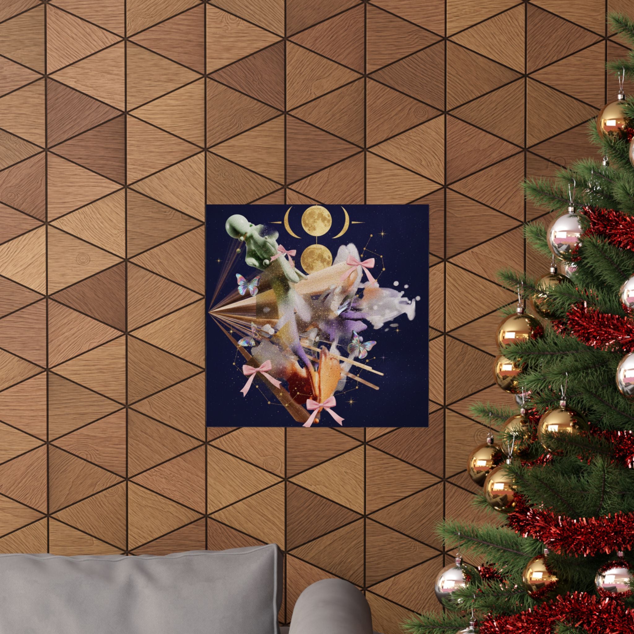 Celestial — Abstract — Matte Poster