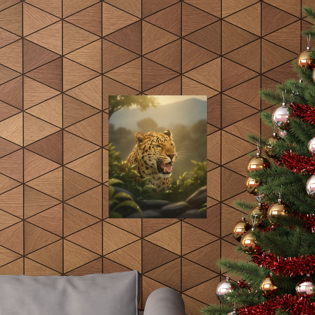 Scenic Nature — Leopard — Matte Poster