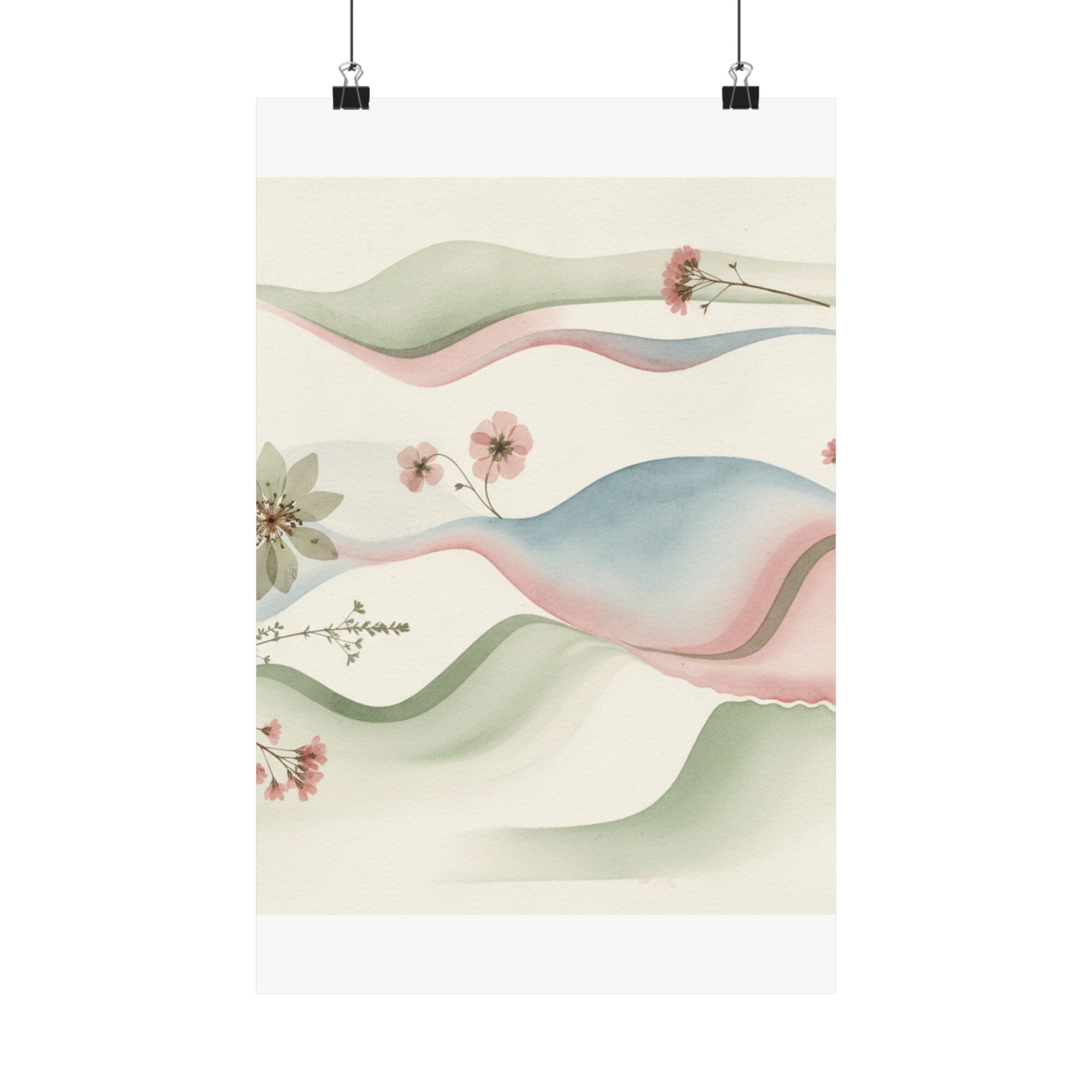 Botanical — Abstract — Matte Poster