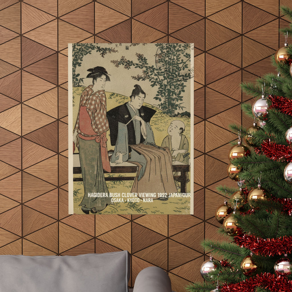 Vintage Bootleg — Viewing The Bush Clover At Hagidera — Matte Poster