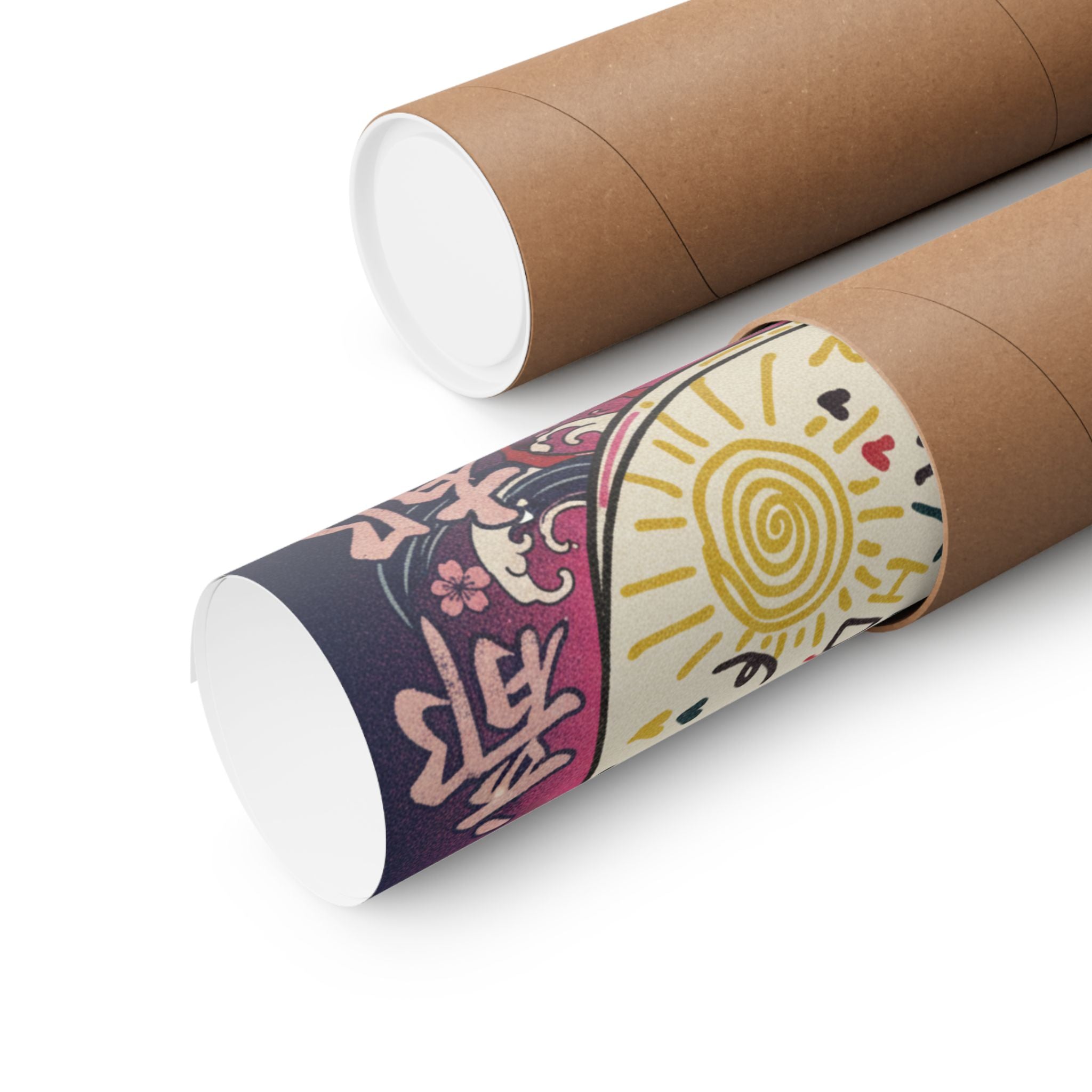 Japanese Street — Cake — Matte Poster
