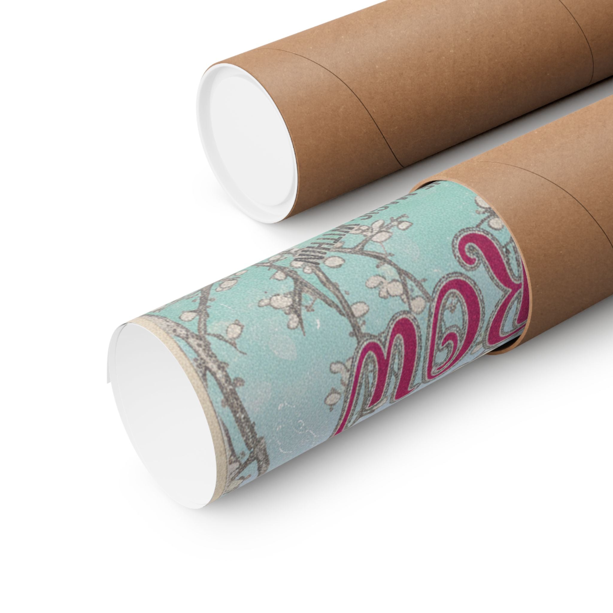 Affirmation — Plum Tree In Blossom — Matte Poster