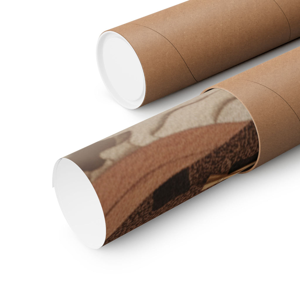 Product Marketing — Belt And Fan On A Piece Of Cloth — Matte Poster