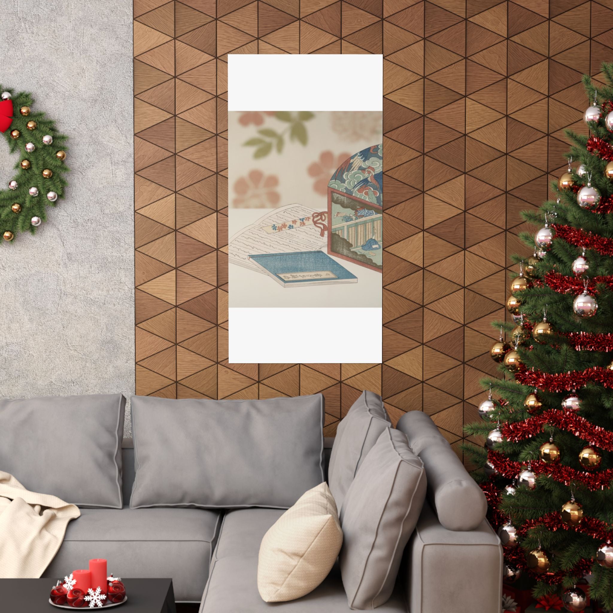 Product Marketing — Box And Books — Matte Poster