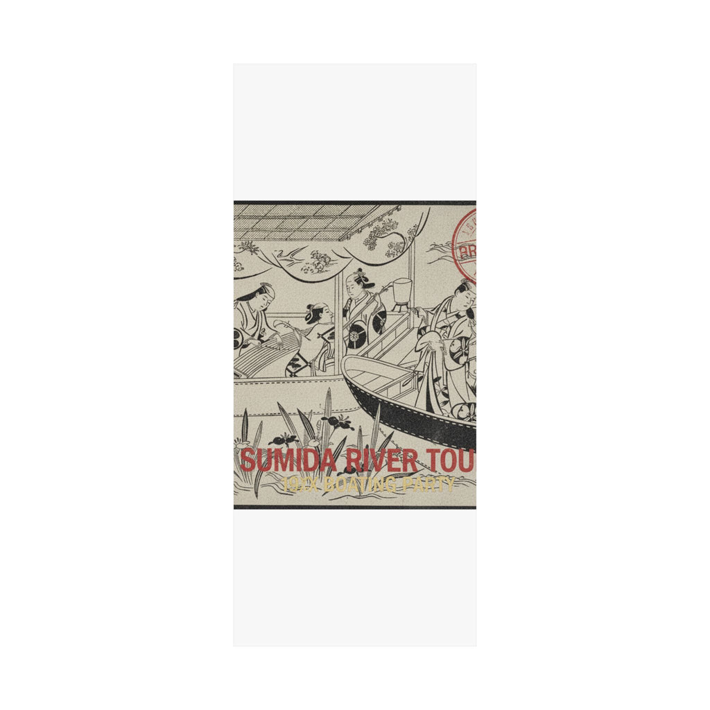 Vintage Bootleg — An Actor'S Boating Party On The Sumida River — Matte Poster