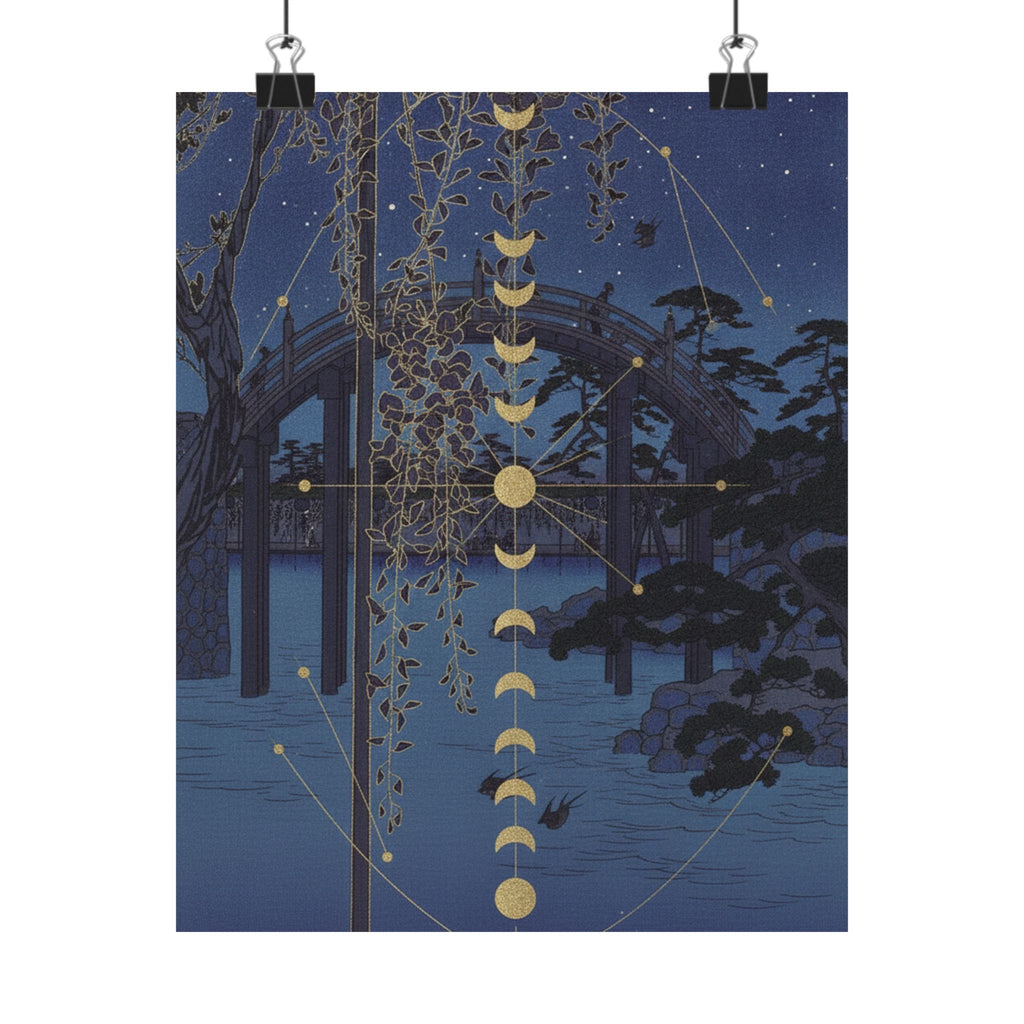 Celestial — In The Kameido Tenjin Shrine Compound — Matte Poster