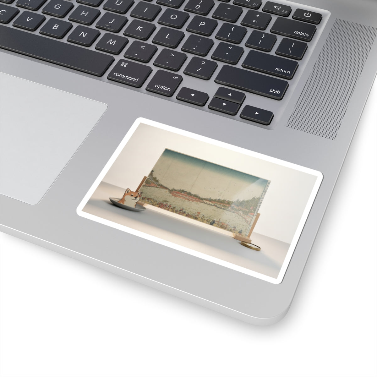 Product Marketing — Perspective Print: Shinobazu Pond — Kiss-Cut Sticker