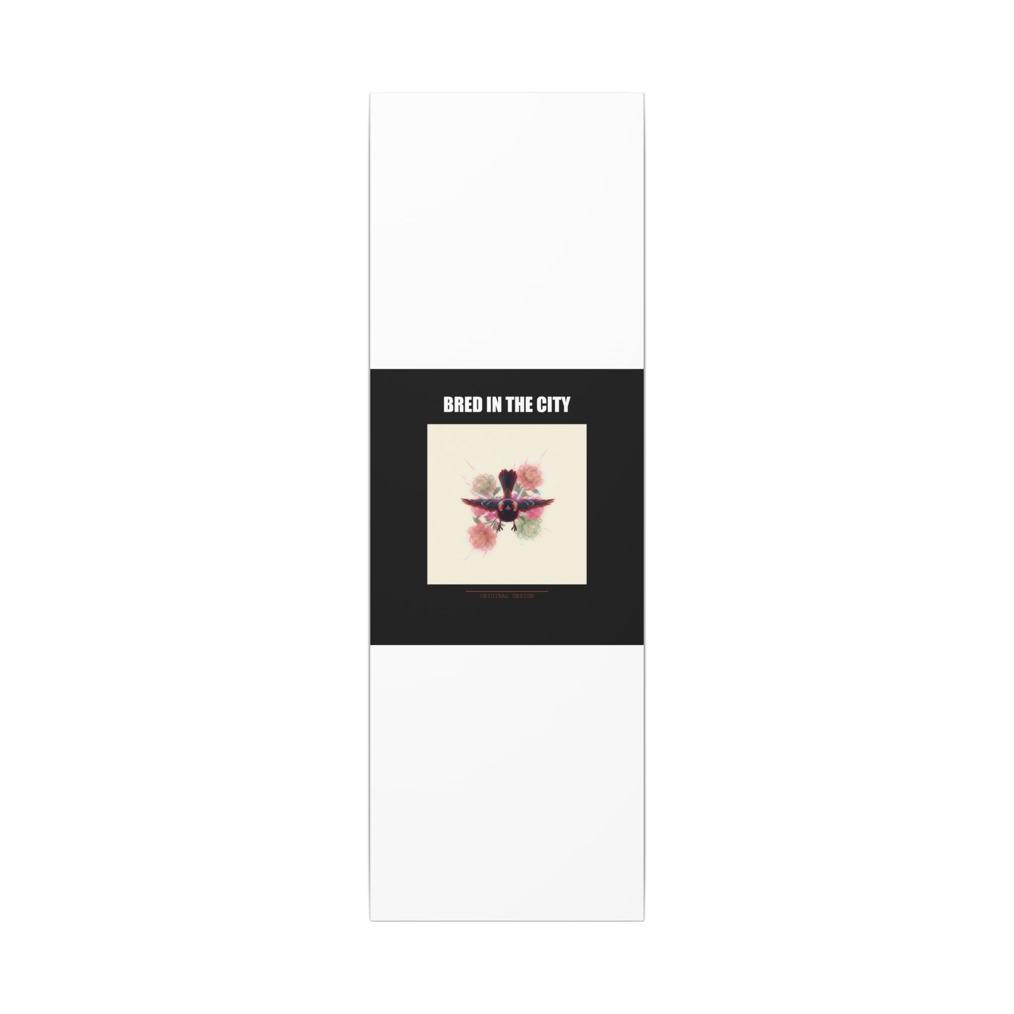 BRED IN THE CITY Flying Bird & Roses Matte Canvas