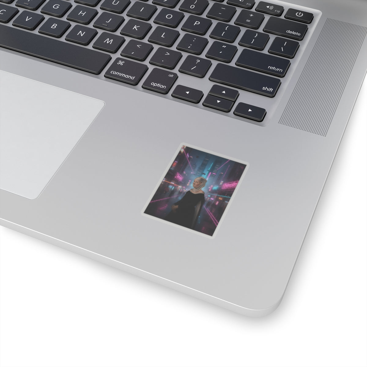 Neon Noir — Person — Kiss-Cut Sticker