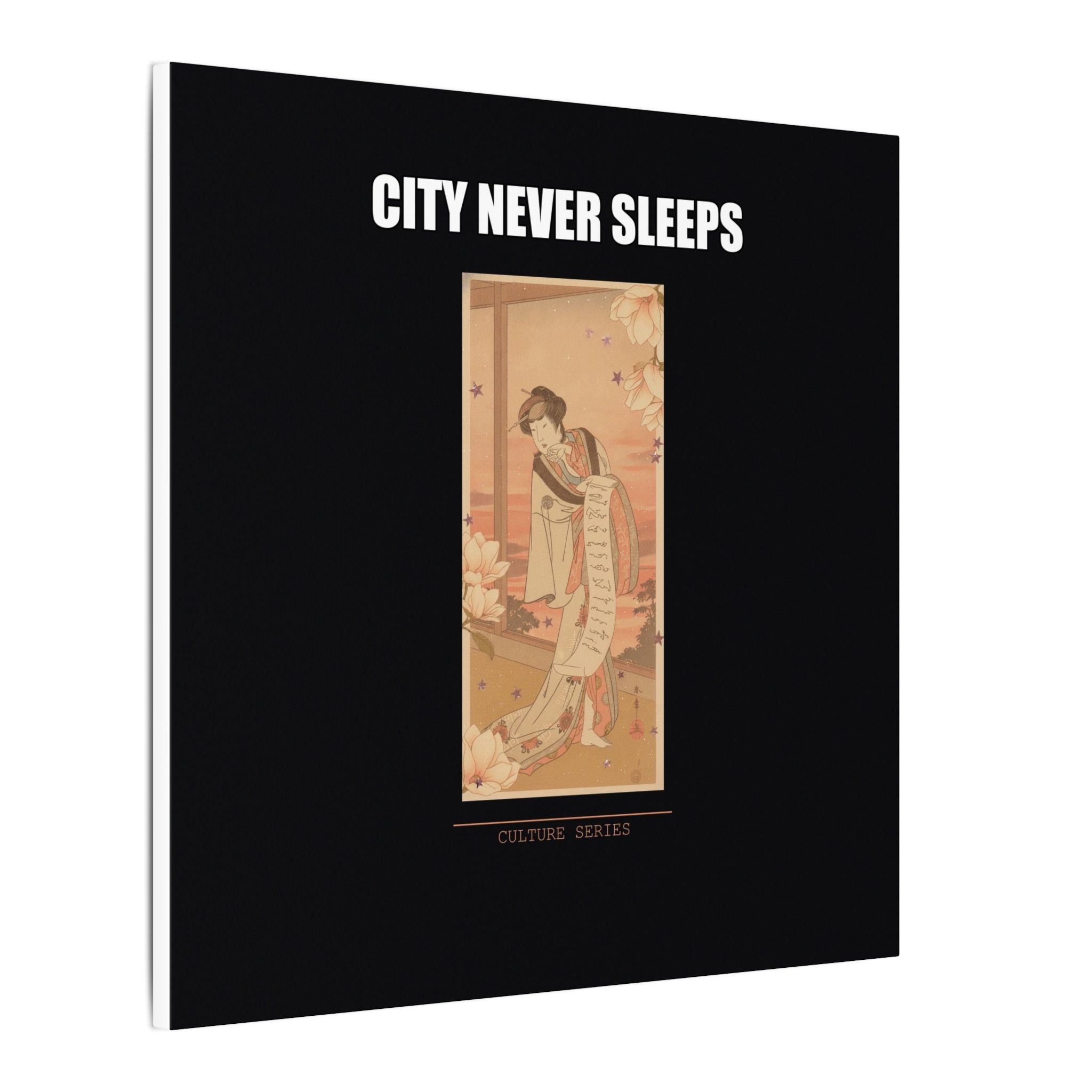 STREET CERTIFIED | The Second Yamashito Kinsaku As A Courtesan Standing In A Room — Matte Canvas