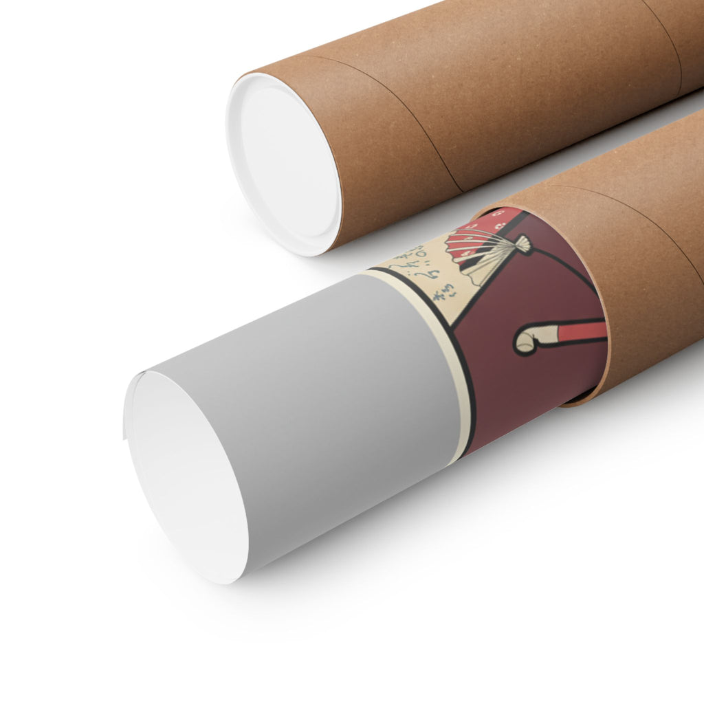 Product Marketing — The Writer Santō Kyōden (A.K.A. Kitao Masanobu) — Matte Poster