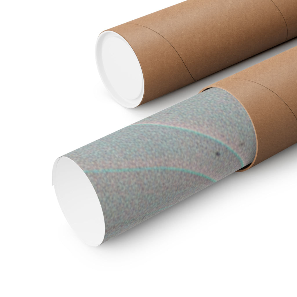 Glitch Culture — Rolls Of Cloth, Cotton And Yarn — Matte Poster