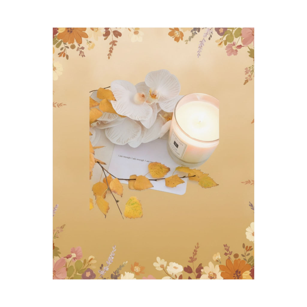Affirmation — Candle — Matte Poster
