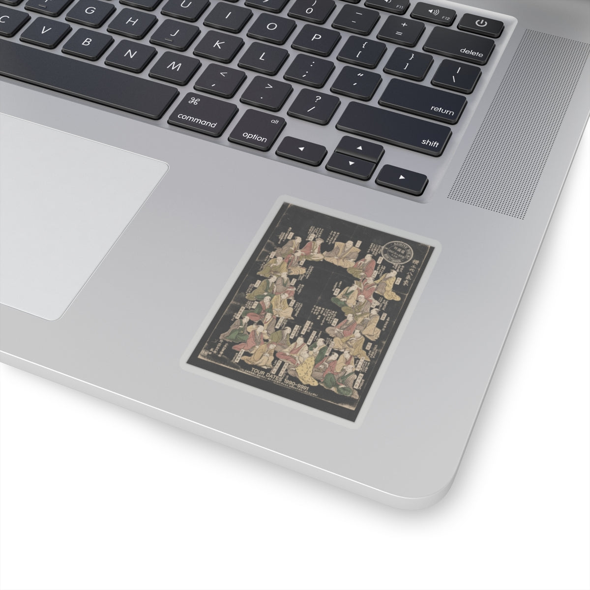 Vintage Bootleg — Portraits Of Twenty-Eight Metal Artists — Kiss-Cut Sticker