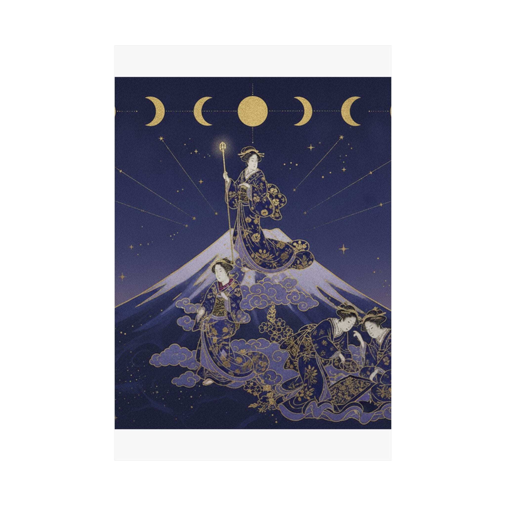 Celestial — Actors [Out Of Costume] Like Mount Fuji [Without Snow] In Summer (Yakusha Natsu  — Matte Poster
