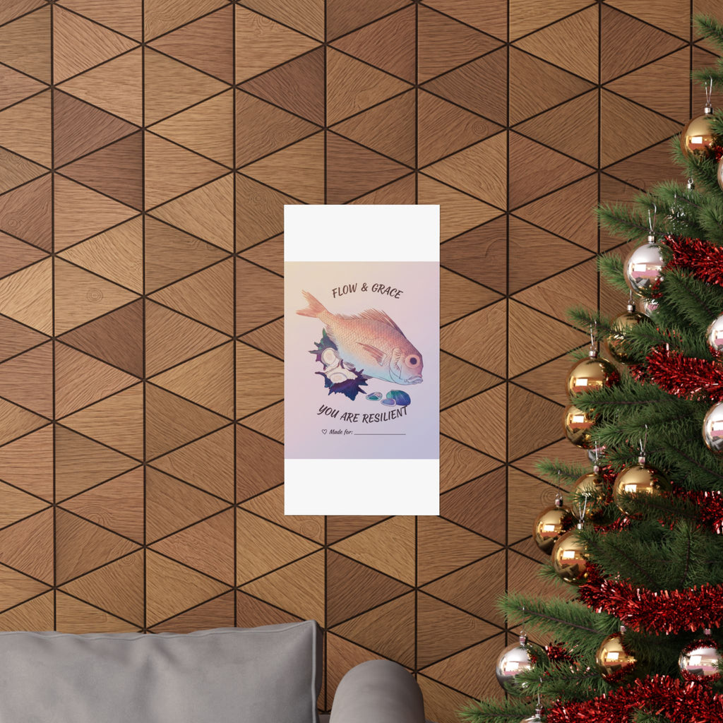 Affirmation — Tai Fish And Top-Shells — Matte Poster