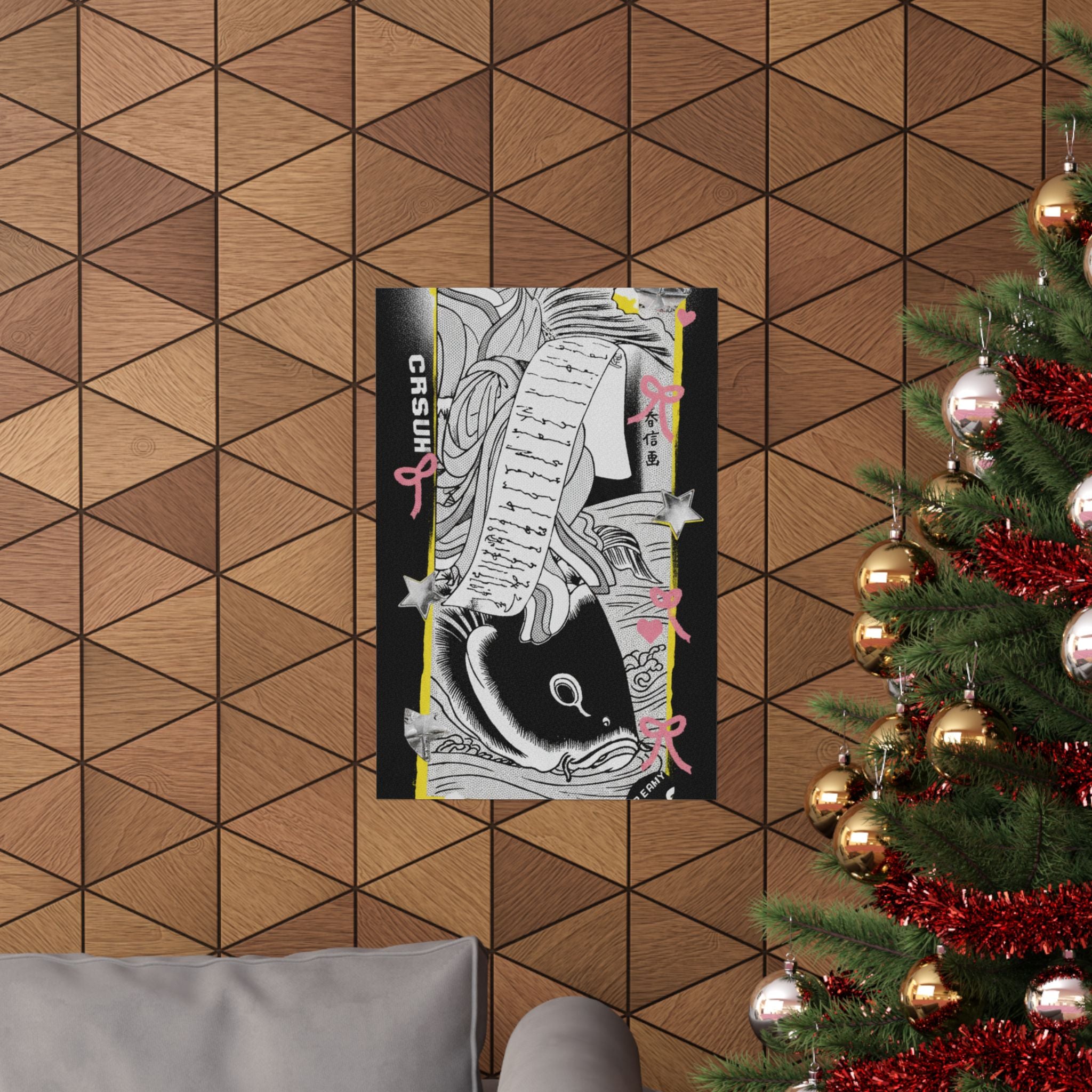 Streetwear Collage — The Bijin Kinko — Matte Poster