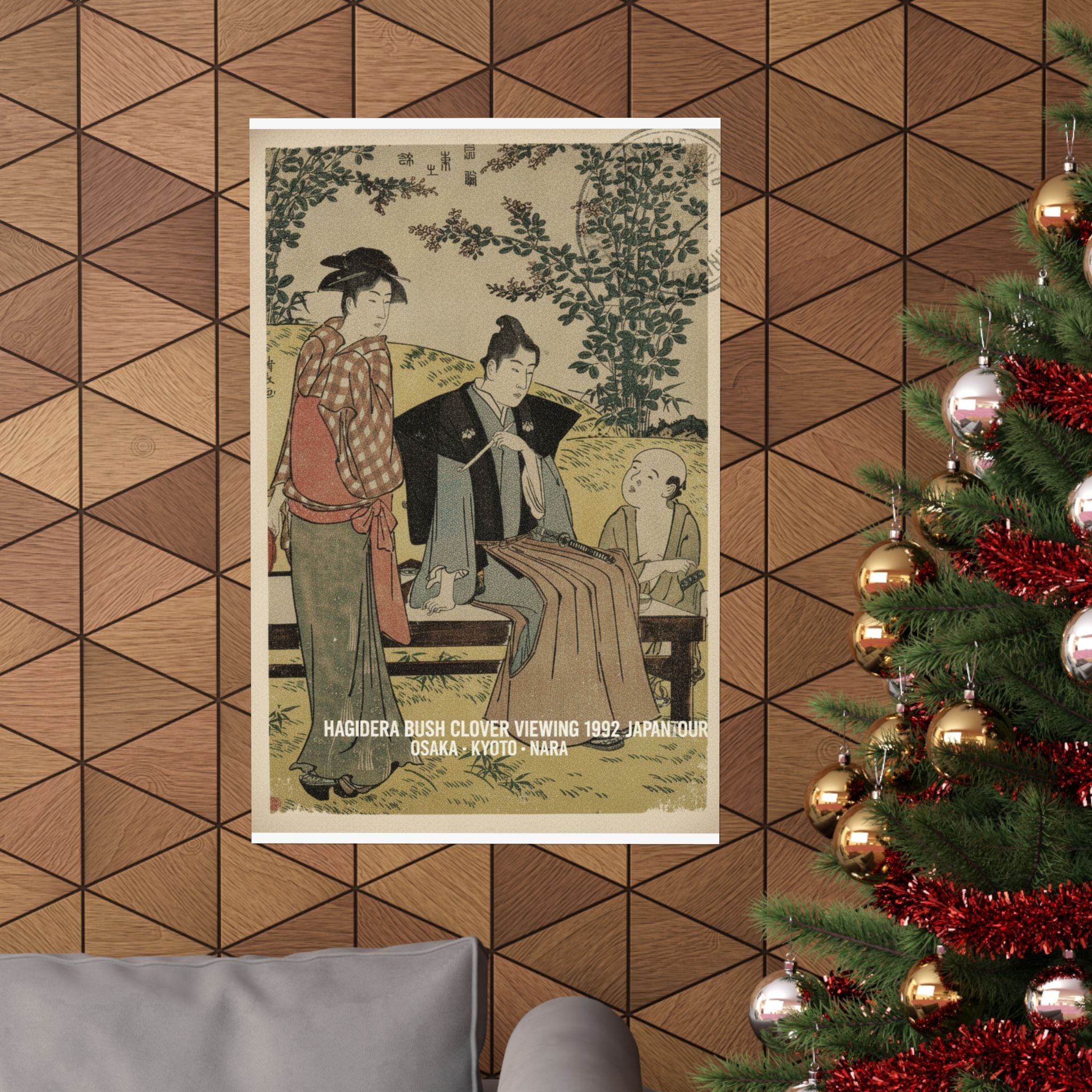 Vintage Bootleg — Viewing The Bush Clover At Hagidera — Matte Poster