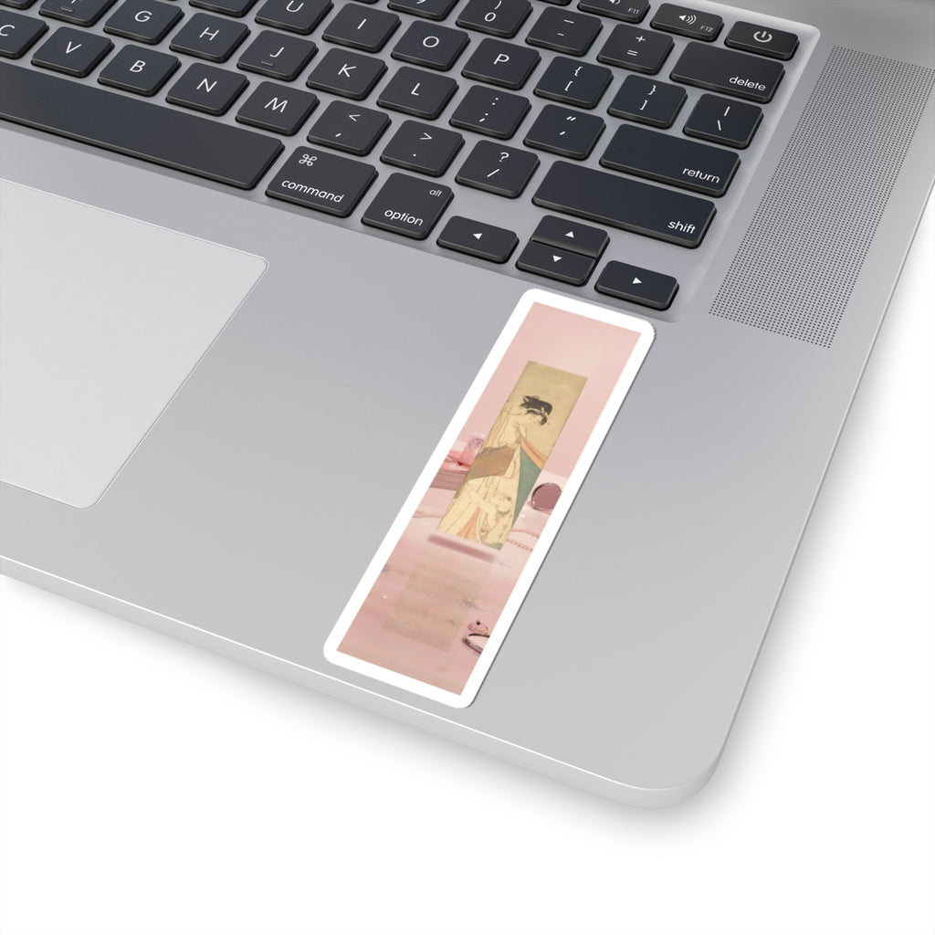 Product Marketing — Woman And Child — Kiss-Cut Sticker