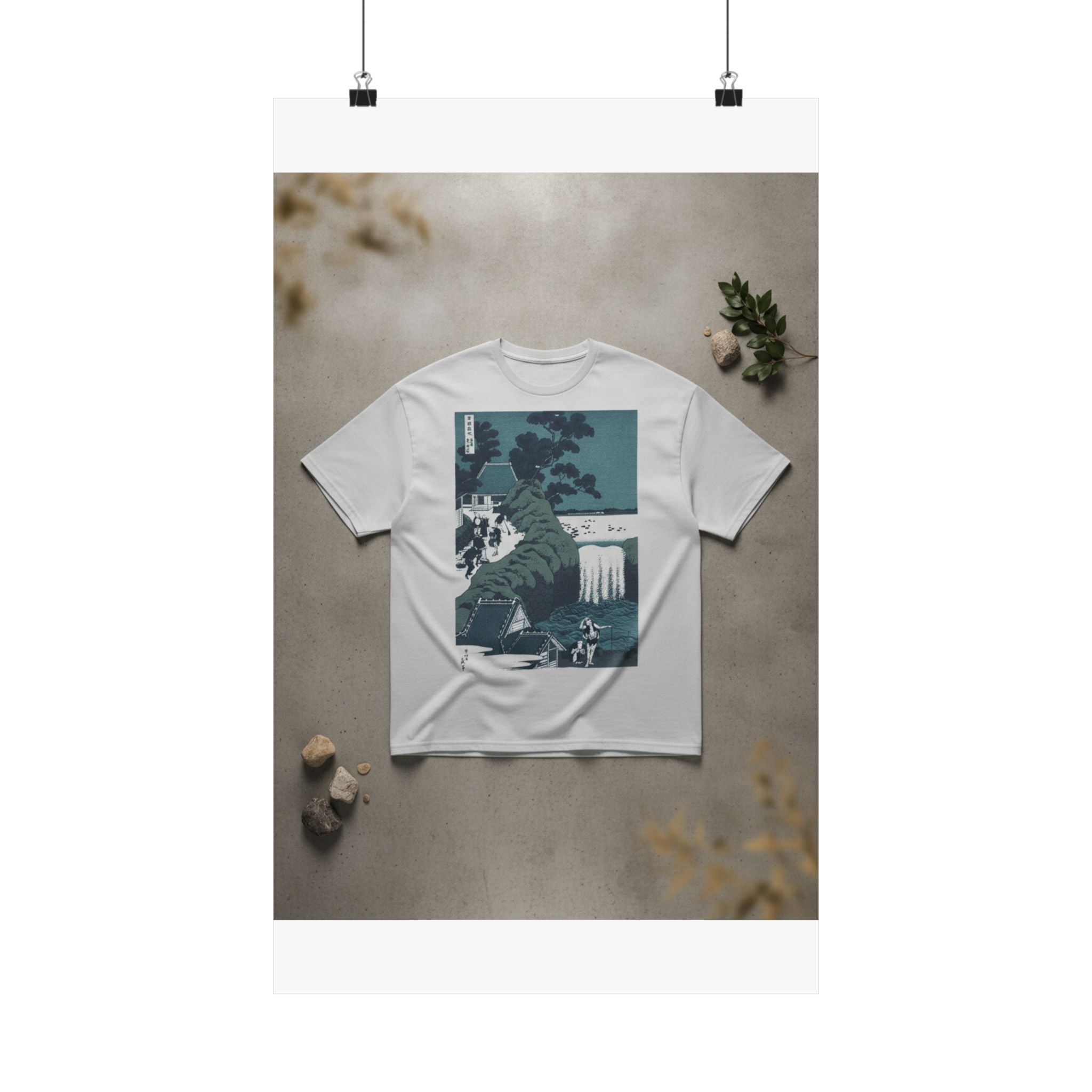 Product Marketing — Fall Of Aoiga Oka, Yedo — Matte Poster