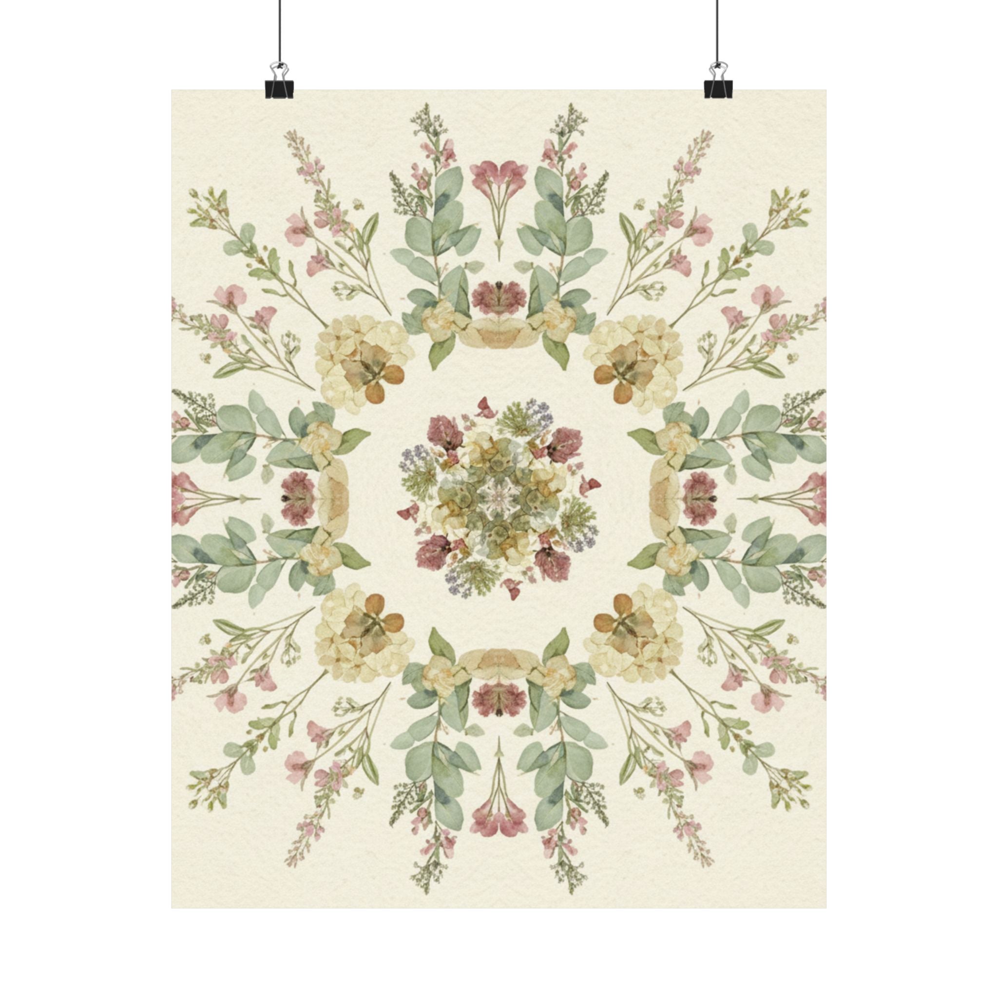 Botanical art print — product view 3