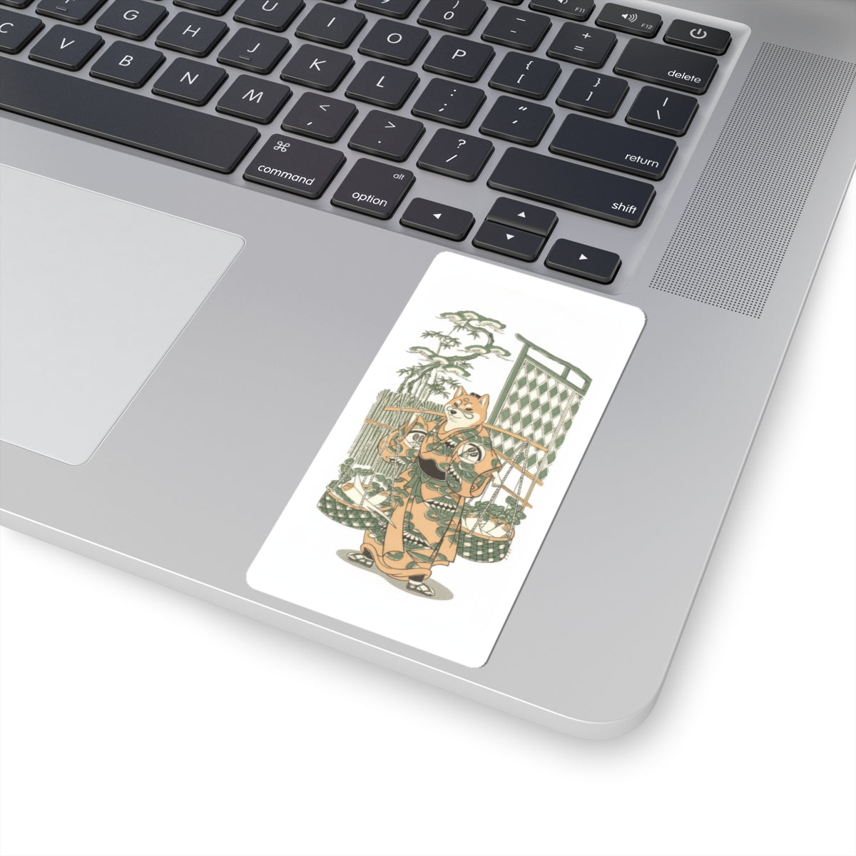 Ecommerce Main — Kabuki Actor Onoe Kikugorō I In The Belle Of Asakusa Temple (Keisei Asakusa No K — Kiss-Cut Sticker