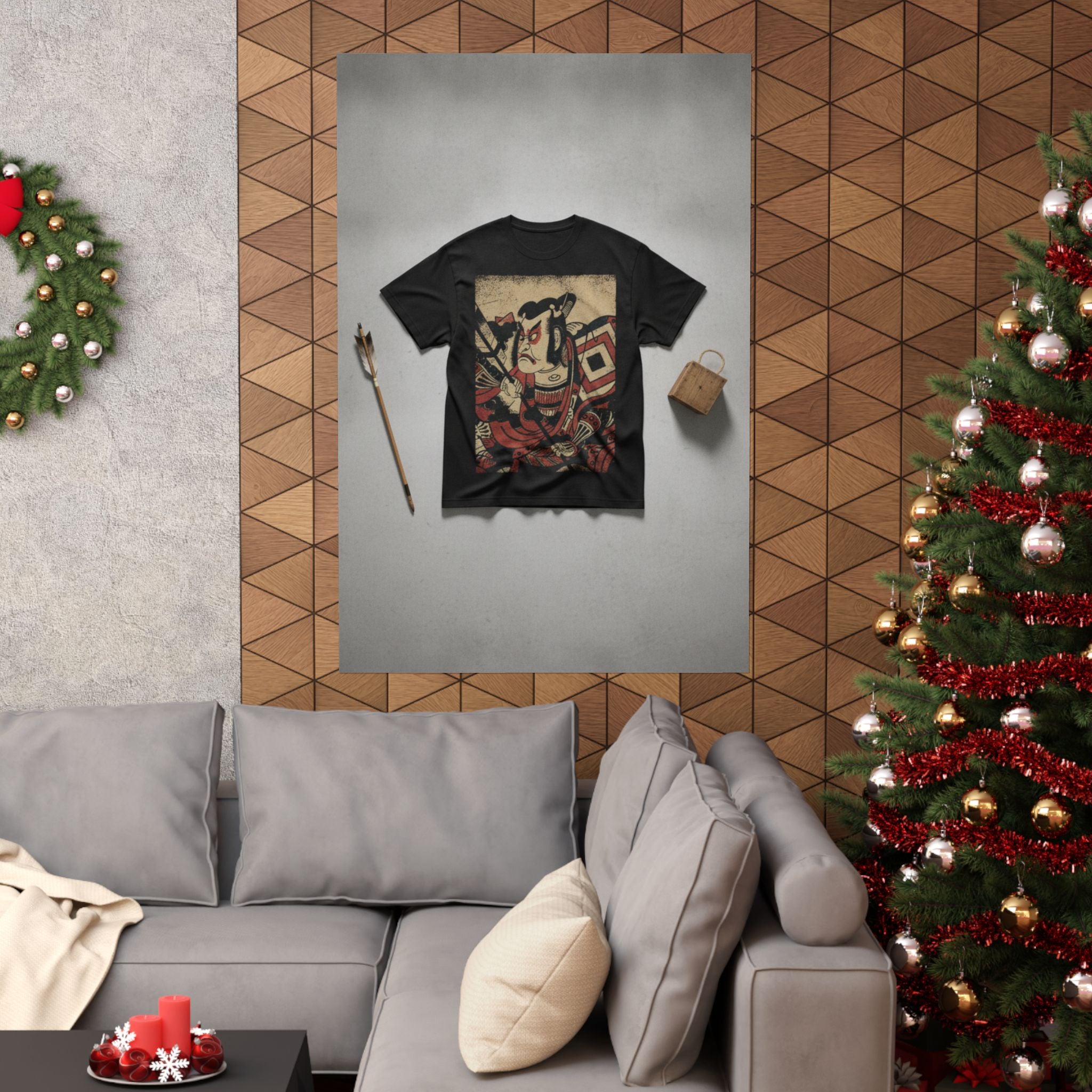 Product Marketing — An Actor Portrait (Wears A Danjuro Mon) — Matte Poster