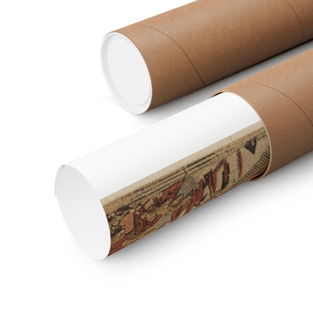 Japanese Street — Battle Of Ichi–No–Tani, March 21, 1184 — Matte Poster