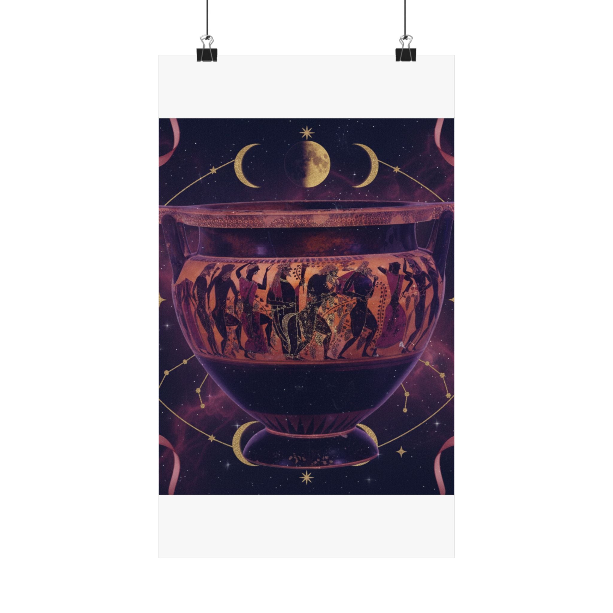 Celestial — Pottery — Matte Poster