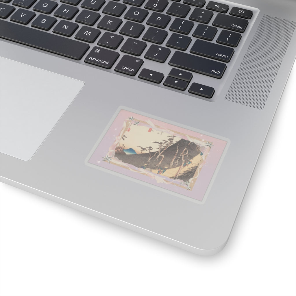 Affirmation — Station Twenty-Six: Nissaka, Sayo No Nakayama, From The Fifty-Three Stations Of  — Kiss-Cut Sticker