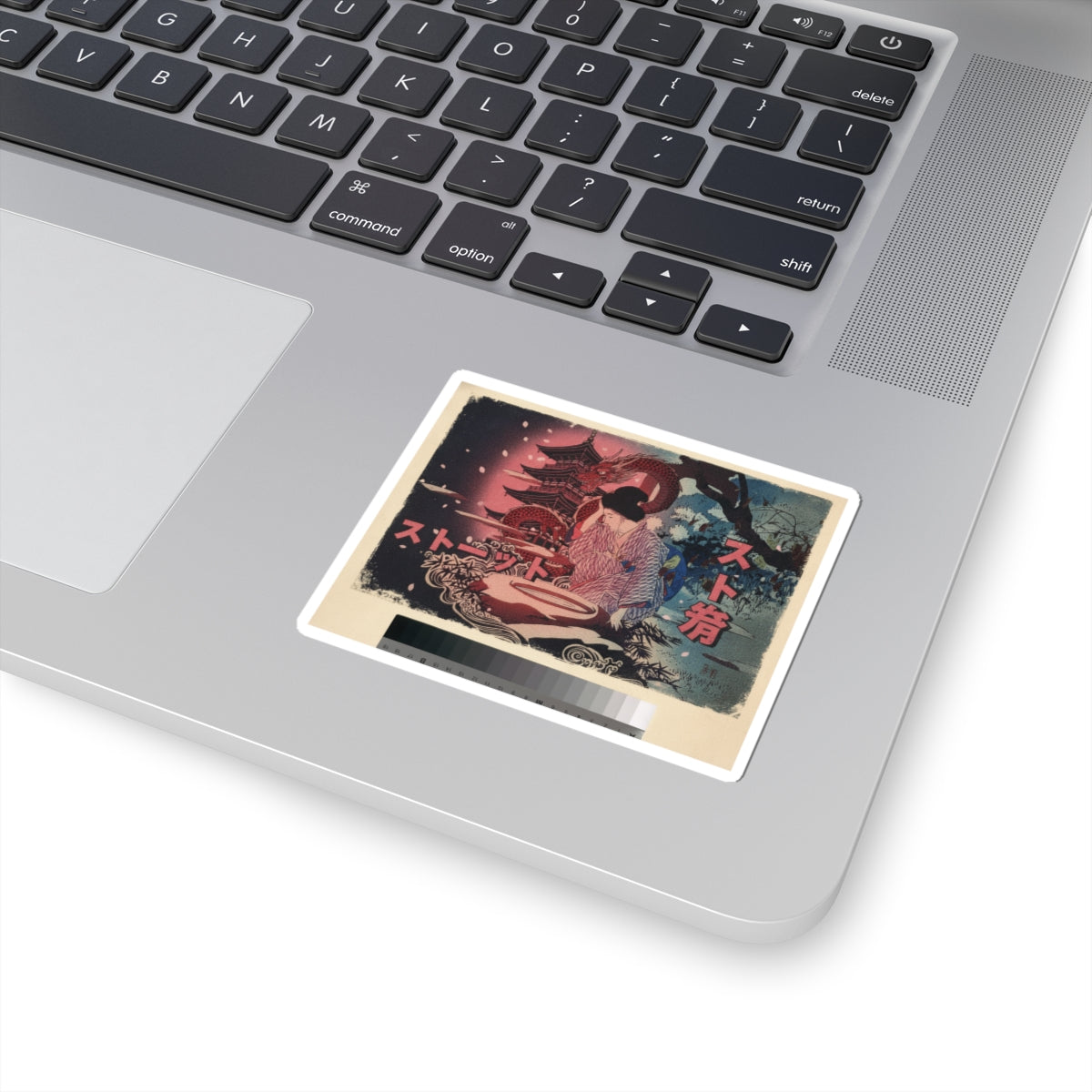 Japanese Street kiss-cut sticker — product view 15
