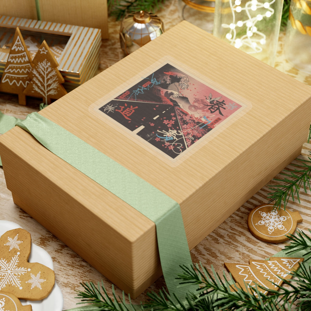 Japanese Street kiss-cut sticker — product view 18