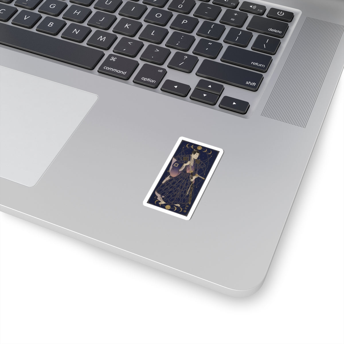 Celestial — Ichikawa Danjuro Vi As Funa Bansaku,Son Of Fuwa Banzayemon — Kiss-Cut Sticker