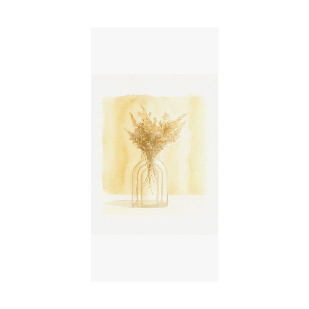 Watercolor — Flowers — Matte Poster