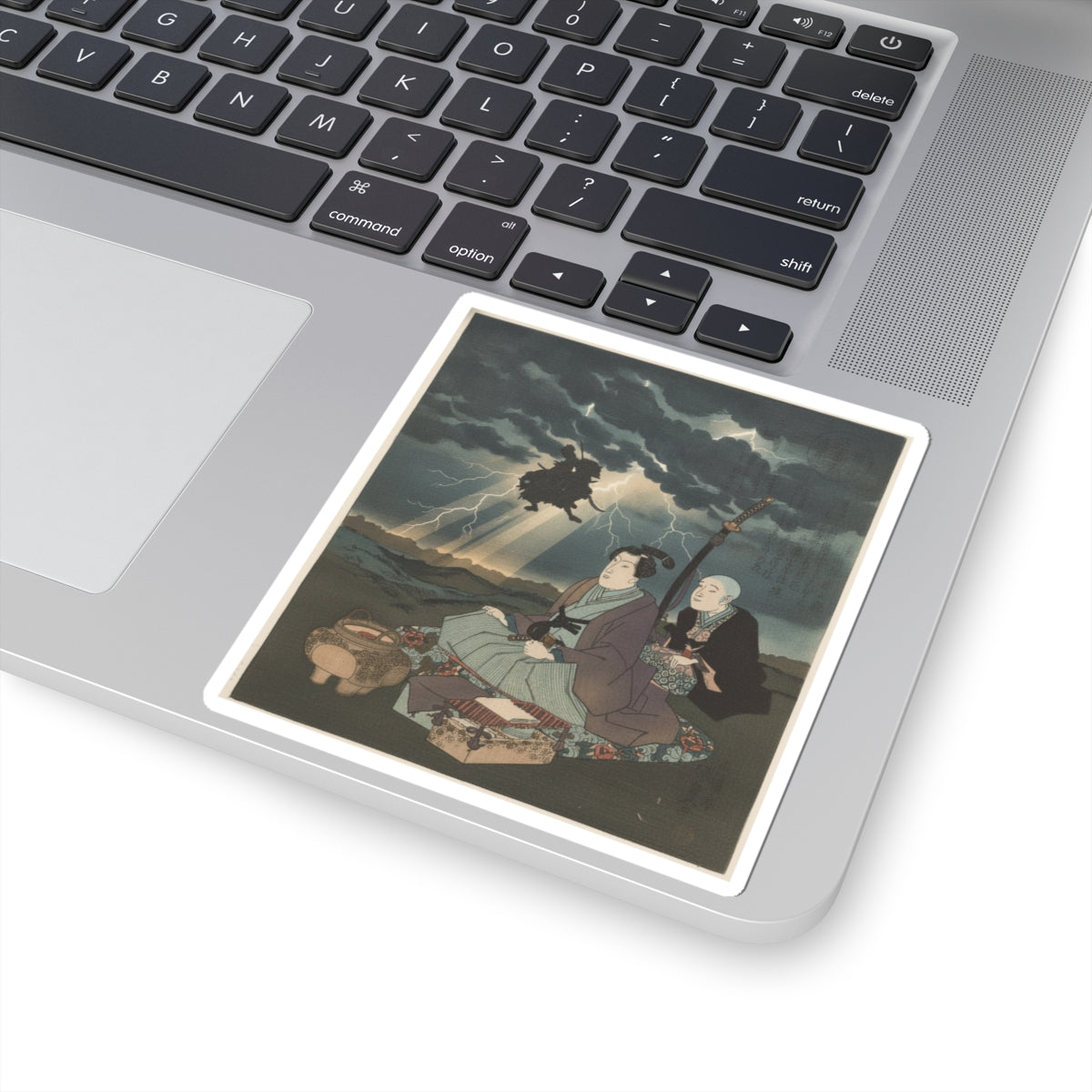 Dramatic Storm kiss-cut sticker — product view 19