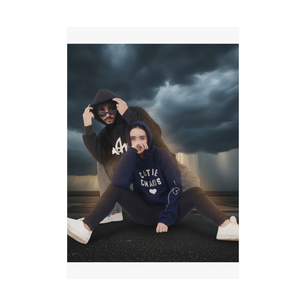 Dramatic Storm — People — Matte Poster