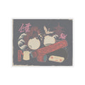 Japanese Street — Spectacles And Telescope With Cases — Kiss-Cut Sticker