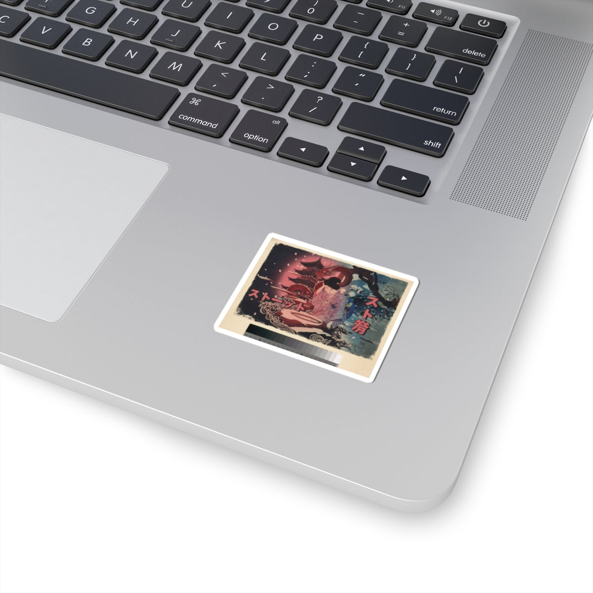 Japanese Street kiss-cut sticker — product view 11
