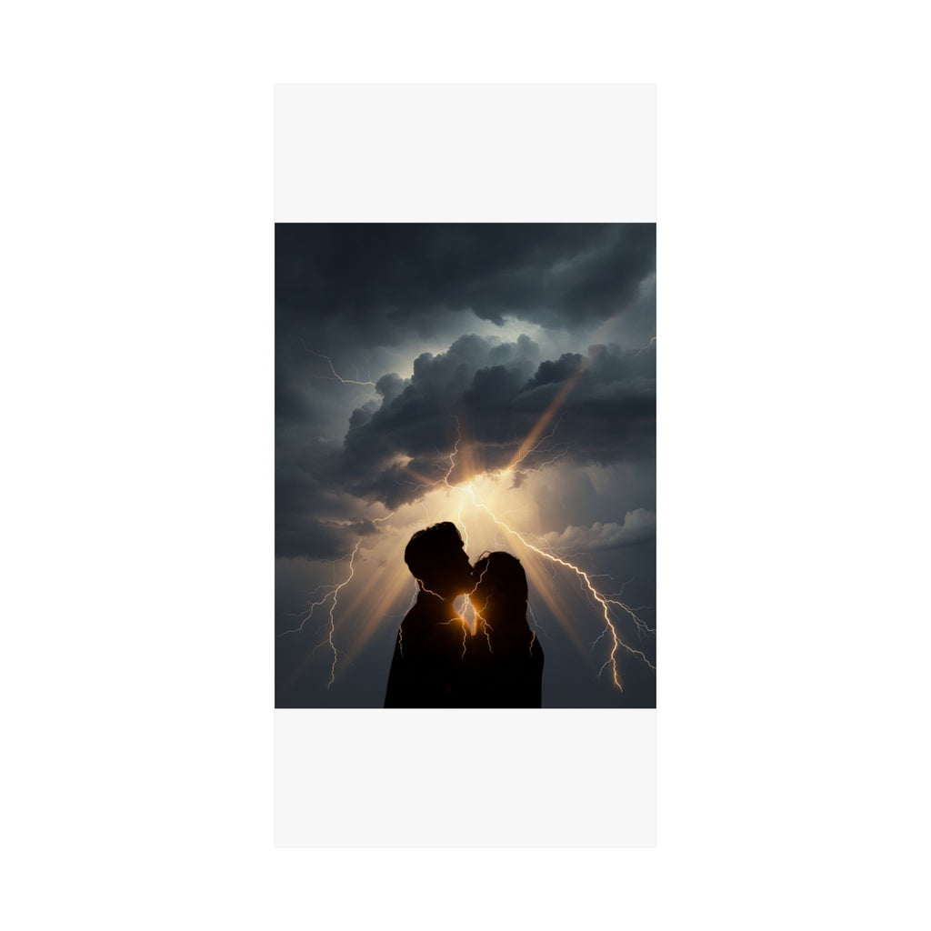 Dramatic Storm — Person — Matte Poster