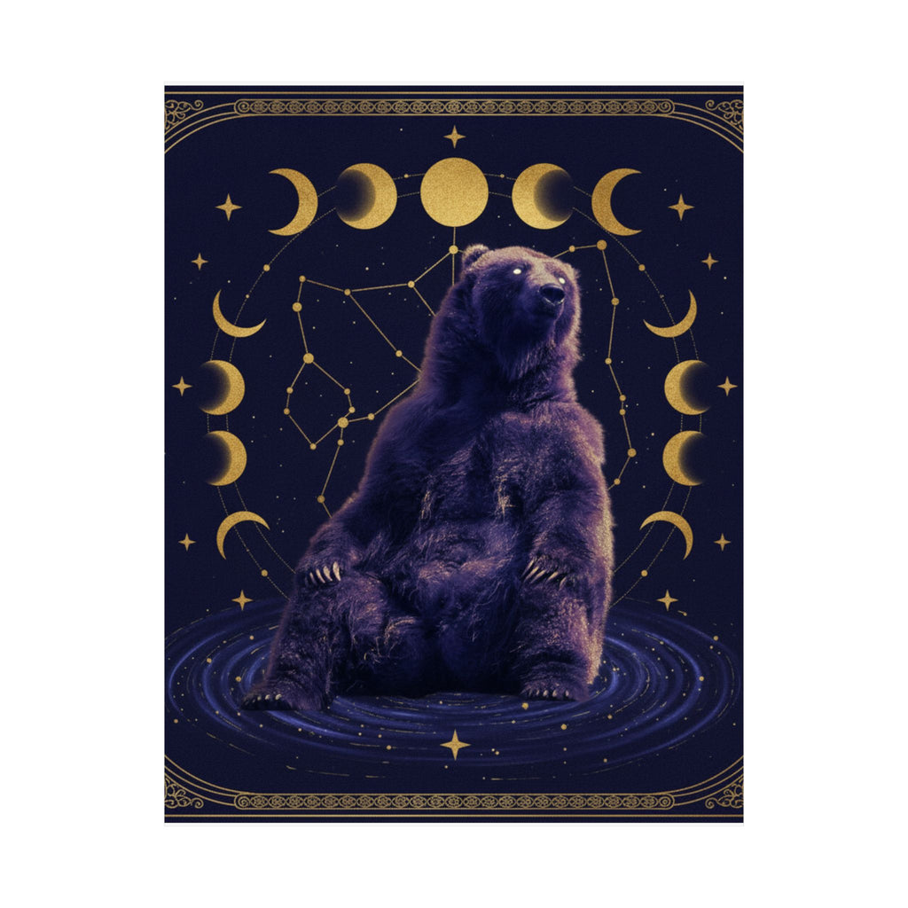 Celestial — Bear — Matte Poster